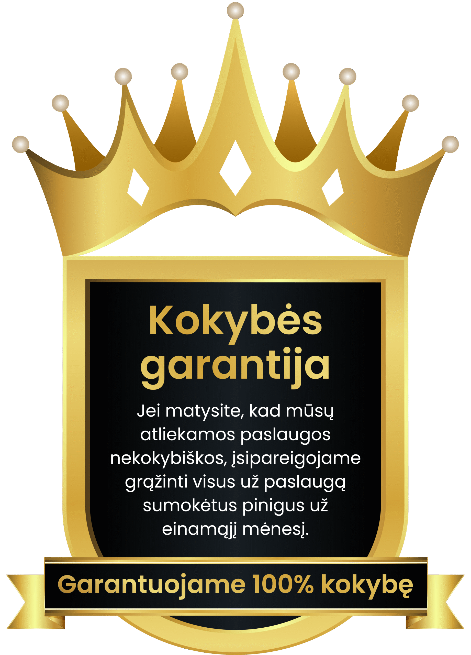 Kokybės garantija
